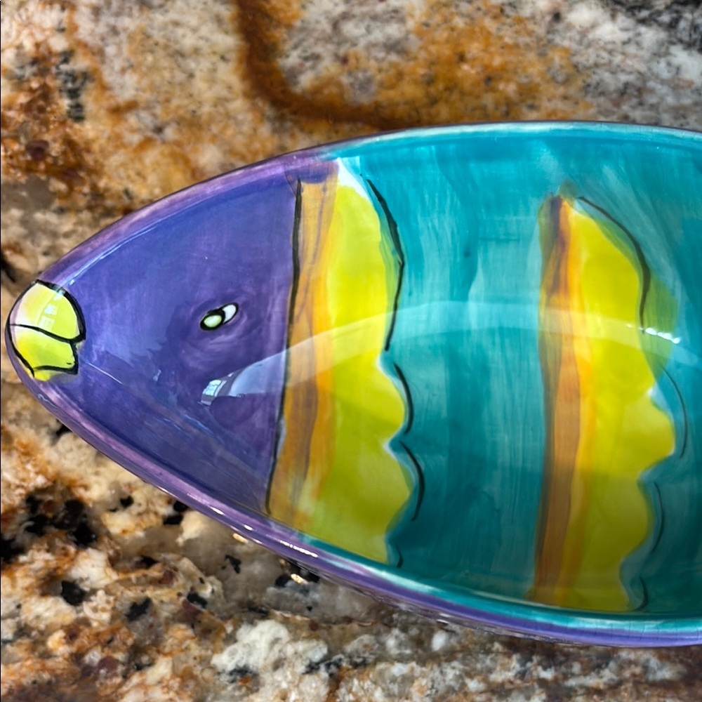 FORESIDE Ceramic Fish Dish - Picture 6 of 8